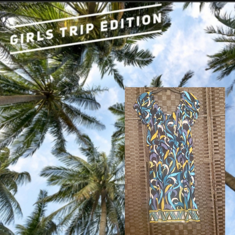Girls Trip Edition: Dressbarn Swirled Pattern Dress